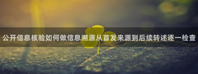 黑料爆料入口:公开信息核验如何做信息溯源从首发来源到后续转述逐一检查