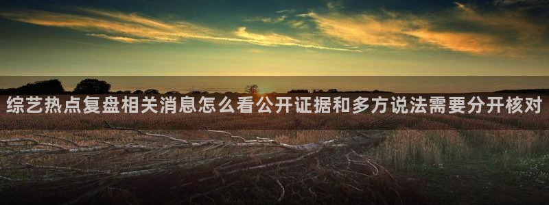 黑料爆料事件动态:综艺热点复盘相关消息怎么看公开证据和多方说法需要分开核对