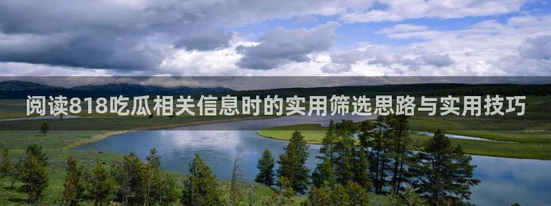 网络热点话题:阅读818吃瓜相关信息时的实用筛选思路与实用技巧